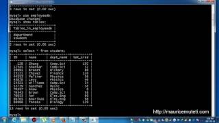 Structured Query Language Tutorial SQL Part 38 UCASE Function Command Prompt CMD