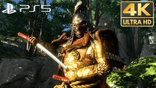Ghost of Tsushima DIRECTOR'S CUT PS5 - Combat Kill (4K HDR 60fps)