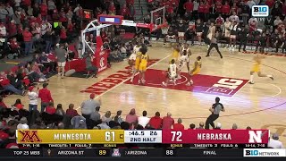 Highlights | Nebraska MBB vs. Minnesota