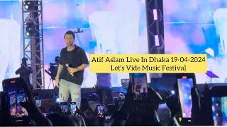 Atif Aslam Live In Bangladesh Let's Vibe Art & Music Festival #atifaslam #atifaslamliveconcert