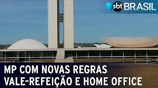 Câmara aprova MP com novas regras para auxílio-alimentação e home office | SBT Brasil (03/08/22)