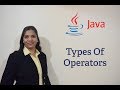 Java Tutorials 12 - Types of Operators