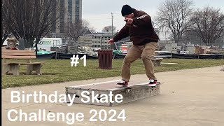 Relearning Switch Fs Tailslide! (Birthday Skate Challenge 2024 #1)