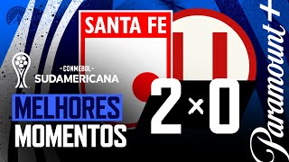SANTA FE 2 x 0 UNIVERSITARIO - MELHORES MOMENTOS | CONMEBOL SUDAMERICANA 2023