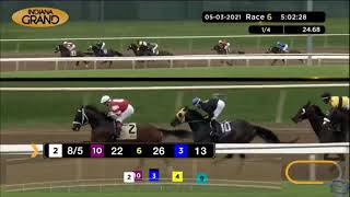 Slicked Back - Indiana Grand - Race 6 -  May 3, 2021