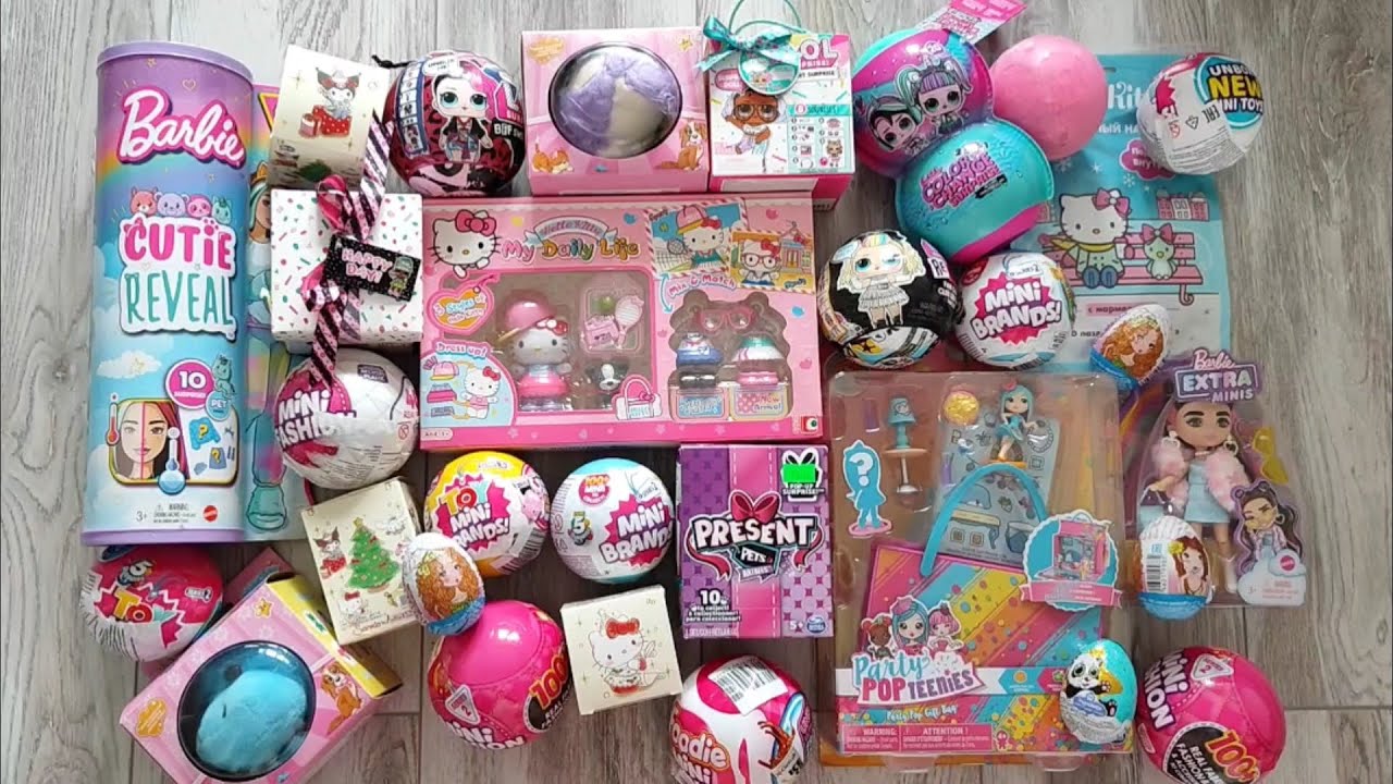 Asmr 30 Mystery Surprises Satisfying Unboxing No Talking Video Part 1