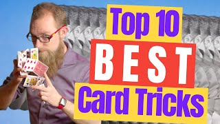 Top 10 BEST Card Tricks at Penguin Magic!!!