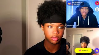 LATE NIGHT TROLLING ON THE MONKEY APP🐵😂 FUNNY AF!!!
