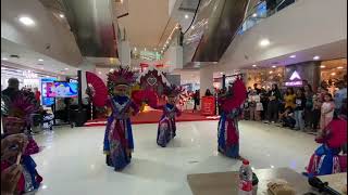 Lomba tari di Atrium mall Tari zhenna Milenia, alhmdllh dpt juara dr15 peserta tari jaipong yg ok2