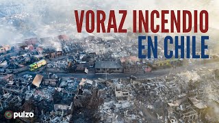 Voraz incendio en Chile: dos muertos y 400 viviendas afectadas en Viña del Mar | Pulzo