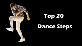 Top 20 Complicated dance steps of Allu Arjun till 2020