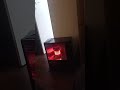 glowing zibro stove