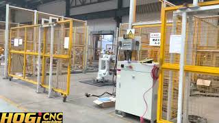 Industrial Robot Workshop Station Test HOGI cnc machine manufacturer