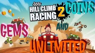 Hill Climb Racing 2 Hack Unlimited Gems and Coins Hack Android 2017 with Proof 100% Works✔