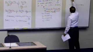 Chapter 08.07: Lesson: Finite Difference Method for Solving ODEs: Example: Part 2 of 2