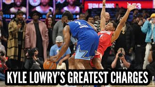 Kyle Lowry's Greatest Charges Compilation | Toronto Raptors