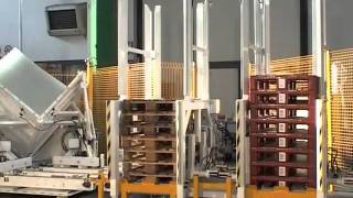 Toppy V Shape Pallet Exchanger, Mini-Logistics