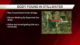 Body found in Stillwater