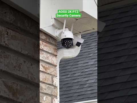 AOSU 2K Security Cameras for Outdoor/Home, 24/7 Constant Recording, Motion Tracking