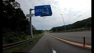 ツーリング撮影 静岡県 金谷御前崎連絡道路 島田市 倉沢IC～牧之原市 地頭方IC 利用。