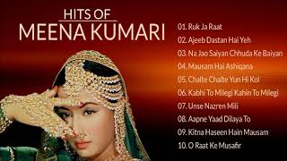 Hits Of Meena Kumari | Ruk Jaa Raat Teher Ja Re Chanda | The Tragedy Queen
