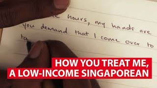 How You Treat Me, A Low-income Singaporean | Regardless Of Class | CNA Insider