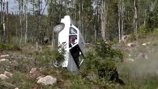 Laxå Rallyt 2019 Crash \u0026 Action