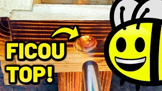 How to waterproof native stingless bee box | Shou Sugi Ban