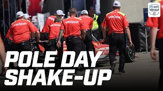 Team Penske pulls out of Top 12 Qualifying after tech issue | INDYCAR