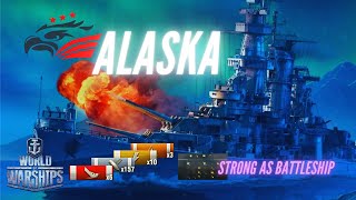 Cruiser ALASKA wows: Half Cruiser Half Battleship - World of WARSHIPS #wows #worldofwarships #gaming