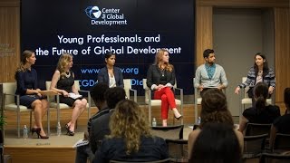 Panel Discussion | Young Professionals and the Future of Global Development