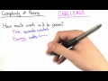 Misplaced Answer (Complexity) - Programming Languages
