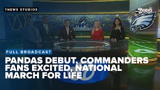 FULL SHOW: DC Pandas' to debut, Commanders fans prep for Philly, March for Life in the National Mall