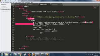 JQuery with JSON