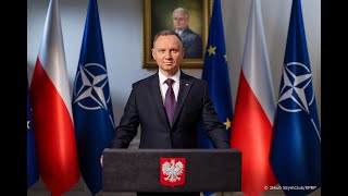 [Tłumaczenie na PJM] Orędzie noworoczne Prezydenta Andrzeja Dudy