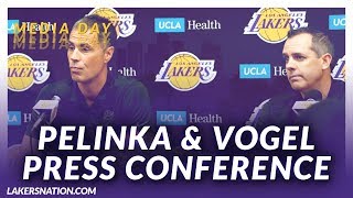 Lakers Media Day: Pelinka & Vogel Press Conference