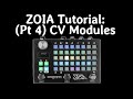 CV Modules | ZOIA Tutorial