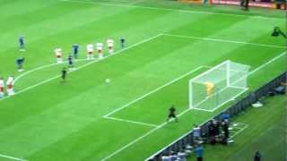 Giorgos Karagounis Missed Penalty (Euro 2012) Poland - Greece 1-1
