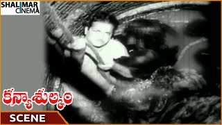 కన్యాసుల్కం సినిమా || ఎన్టీఆర్ చయా దేవి లైఫ్ ఆదా || ఎన్టీఆర్, సావిత్రి, ఆంజనేయులు || Shalimarcinema