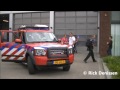 prio 1 zwaailicht en sirene showtje van de 6663 tijdens de open dag van brandweer kaatsheuvel