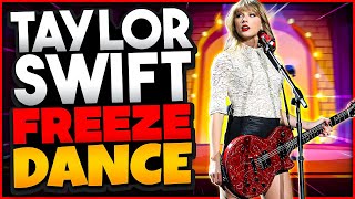 Taylor Swift Freeze Dance for Kids 🪩 Brain Break 🪩 Just Dance 🪩 GoNoodle 🪩 Dodge Wall