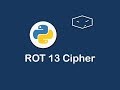 rot 13 cipher in python 😀