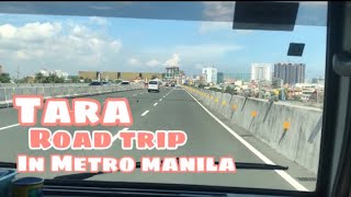 Road trip in Metro Manila, nice view of the city, no traffic||angel rondina