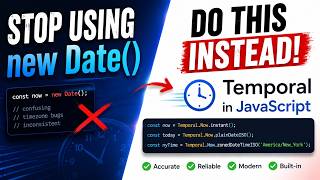 Stop Using new Date in JavaScript! Do This Instead 4k