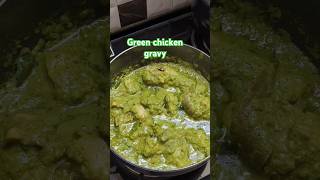 Hyderabadi green chilli chicken recipe|hariyali chicken shaadi wala Hara chicken ka salan#shorts