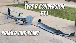 Installing and Painting Type R Conversion Bumper