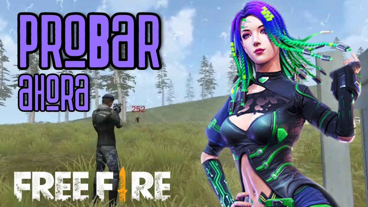 Jugando Al Probar Ahora Free Fire Youtube