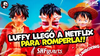 ✅ Luffy One Piece SH Figuarts llegó para quedarse en Netflix 🏴‍☠️