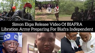 Nigeria Army Shøck, Simonekpa Release Video Of BIAFRA Liberation Army Preparing For Biafra Nation