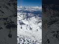 Thrilling Flight Over Majestic Andes Mountains in Chile